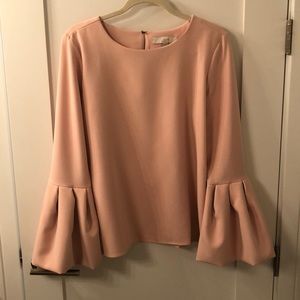 Loft bell-sleeved top